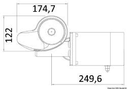 Treuil Italwinch Smart 500 W 12 V - 6 mm haut, avec cloche